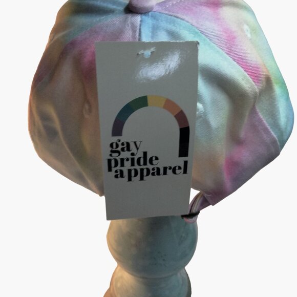 Hot Gay Summer Tie Dye Baseball Cap Pride Apparel Rainbow LGBTQ - Picture 5 of 11